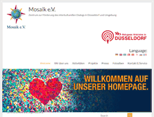 Tablet Screenshot of mosaikev.de